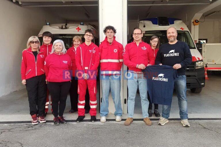 Rovigo, alleanza verde tra Croce Rossa e Plastic Free