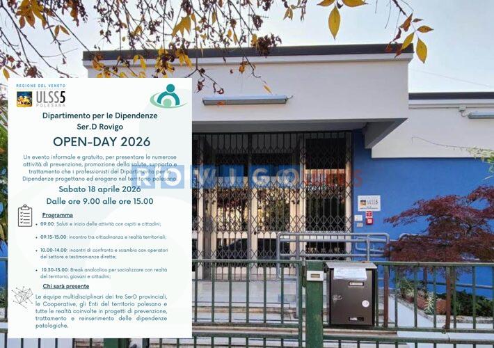 Ser.D Rovigo, porte aperte alla comunità: prevenzione e dialogo al centro dell’Open Day 2026