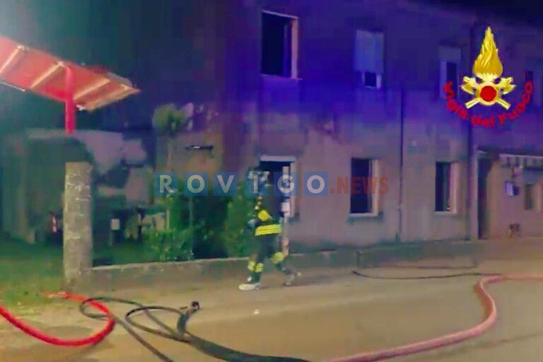 Crespino, incendio in un’abitazione nella notte: evacuata una famiglia di sei persone