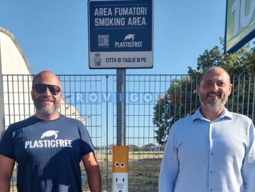 Taglio di Po rafforza la lotta ai mozziconi: installati due nuovi raccoglitori nelle aree più frequentate
